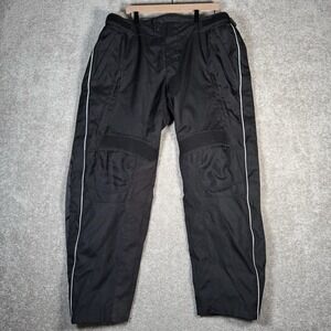 Tourmaster Overpant Mens XL 36-38 Polyester Padded Motorcycle Riding Biker Pants